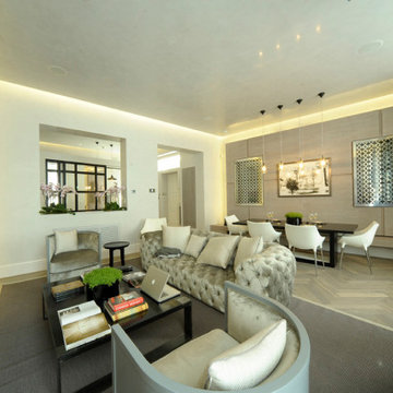 Open Plan Living & Dining Rooms