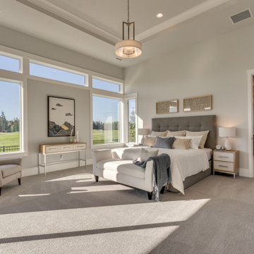 Luxury Custom Home with Clean Lines, Natural Materials & Contemporary Style