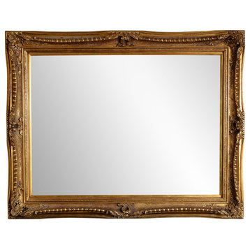 Faria Gold Frame Mirror, Frame Only