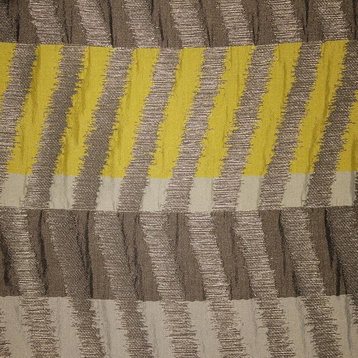 Clayton Jacquard Pattern Drapery Fabric, Sunny
