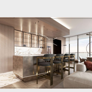 Lighting Desing and Low voltage design for Luxury condo at South Point