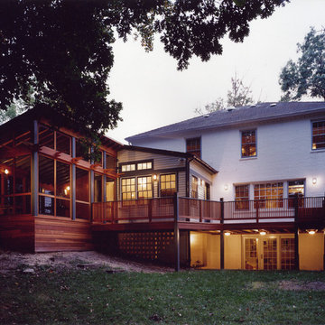 Potomac, MD Craftsman Addition, Screen Porch & Deck