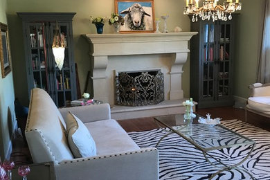 Living room - transitional living room idea in San Francisco