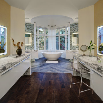 Mid Century Modern Master Bathroom