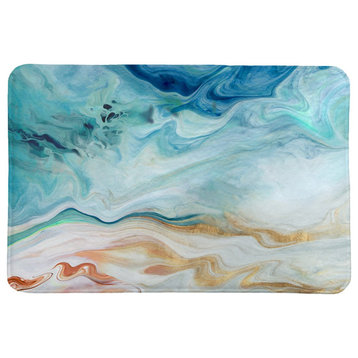 Melting Waters Memory Foam Rug, 2'x3'