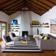 Mid Century living rooms