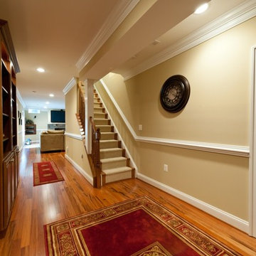 A Home in the Basement Adds Space for Family in Ashburn, Virginia