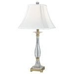 Dale Tiffany - Dale Tiffany SGT17166 Spring Hill, 1 Light Table Lamp - Built with good taste the Spring Hill 24% Lead HanSpring Hill 1 Light  Golden Antique Brass *UL Approved: YES Energy Star Qualified: n/a ADA Certified: n/a  *Number of Lights: 1-*Wattage:150w E26 Medium Base bulb(s) *Bulb Included:No *Bulb Type:E26 Medium Base *Finish Type:Golden Antique Brass