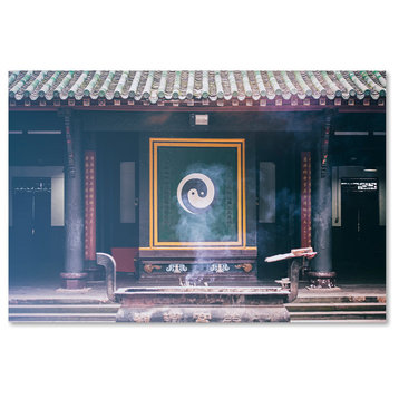 Philippe Hugonnard 'Yin Yang' Canvas Art, 47"x30"