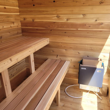 outdoor saunas
