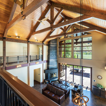 River House (SIP Panels) Chelan Falls WA, Columbia River