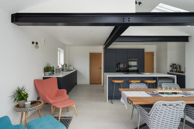 Photo of a contemporary kitchen in Essex.