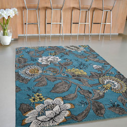 Passion Flower Rugs by Wedgwood - Floor Rugs