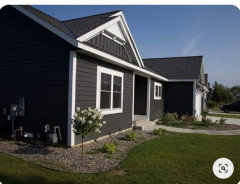 black house white trim