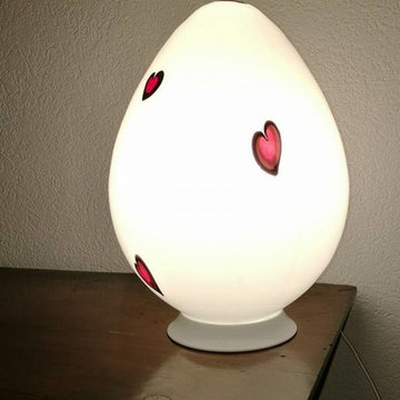 Les Oeufs d'Amour en verre Artisanal de Murano