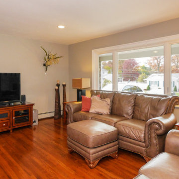 Fantastic Living Room with Large Window Combination - Renewal by Andersen NY