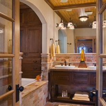 Log Cabin Master Bath