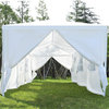 Costway 10'x30'Heavy duty Gazebo Canopy Outdoor Party Wedding Tent