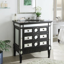 Mirrored Bathroom Vanities - Bathroom Vanities And Sink Consoles