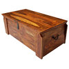 Grinnell Wooden Storage Trunk Chest Box Coffee Table