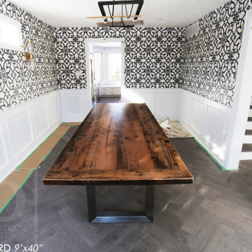 Boardroom Tables made from Reclaimed Wood
