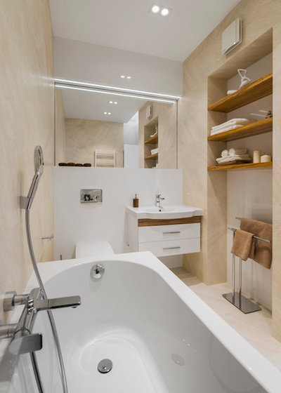 Современный Ванная комната by m2project