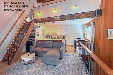 Transitional family room photo