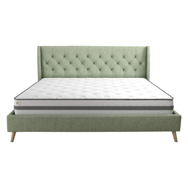 Novogratz Her Majesty Bed Light Green King From Houzz