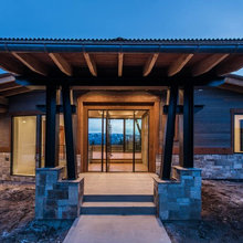 Modern stucco exterior
