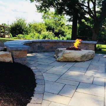Fire Boulders and Fire Pits