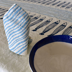 Panarea chic coastal style linen napkins - Napkins