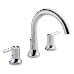 Delta Trinsic&reg; 3-hole Roman Tub Trim - Bathtub Faucets
