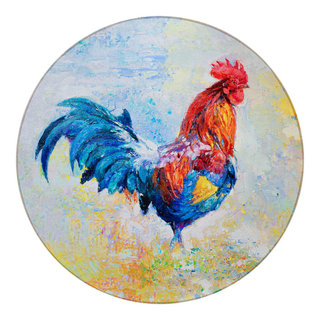 Indoor/Outdoor Kendall KE1 Multi Machine Washable 10' x 14' Rug, 8' x 8 ...