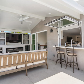 Triple Installation: WinDor Sliding Doors & ActivWall Gas-Strut Window