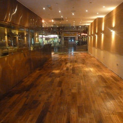 Smoked Oak Handscraped - Hardwood Flooring