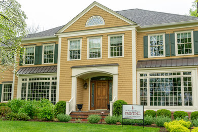 Inspiration for an exterior home remodel in New York