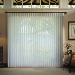 Luminette&reg; Privacy Sheers with Combination Wand/Cord system - Window Treatments