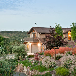 Eklektischer Hanggarten in San Francisco