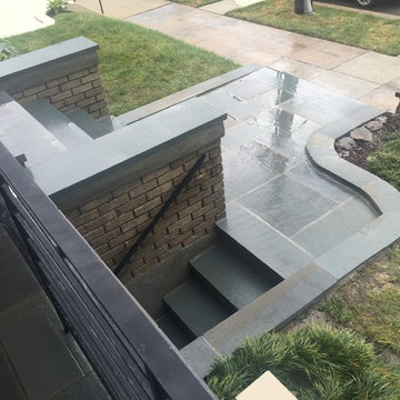Flagstone Walkway in Washington DC, Premium Thermal Cut - 16th St Heights
