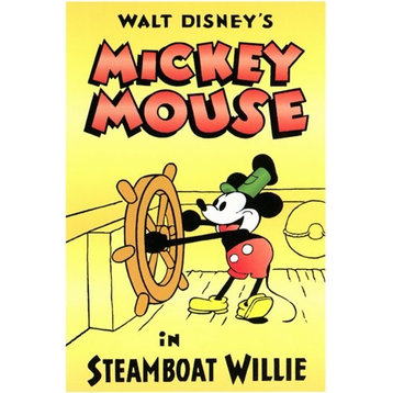 Steamboat Willie Print