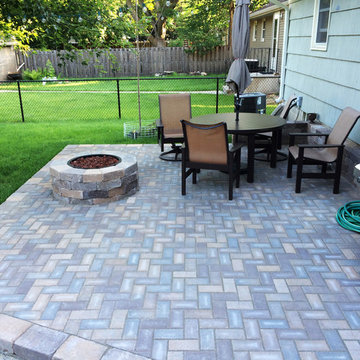 Gas Fire Pit & Borgert Patio