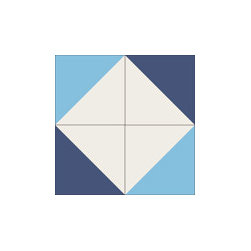 "Diagonal" 8x8 Encaustic Cement Tiles - Wall And Floor Tile