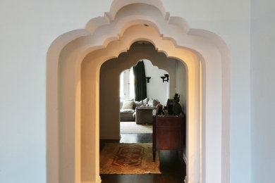 Tuscan dining room photo in Los Angeles