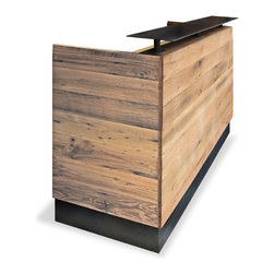 Oak Reception Counter - Furniture