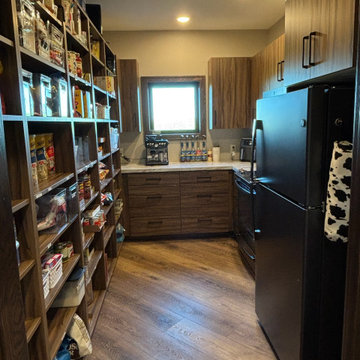 Custom Pantry Melamine Cabinetry