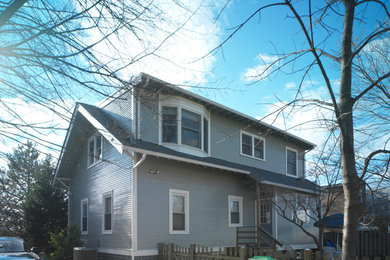 Inspiration for a timeless exterior home remodel in Other