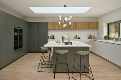 Contemporary kitchen in Other.