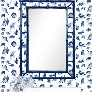Selva Blue Wallpaper