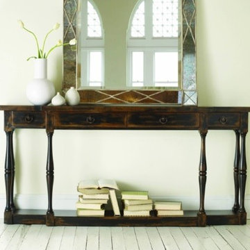 Sanctuary Four Drawer Thin Console