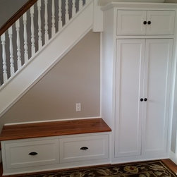 Entry Bench and Cabinet - Accent And Storage Benches